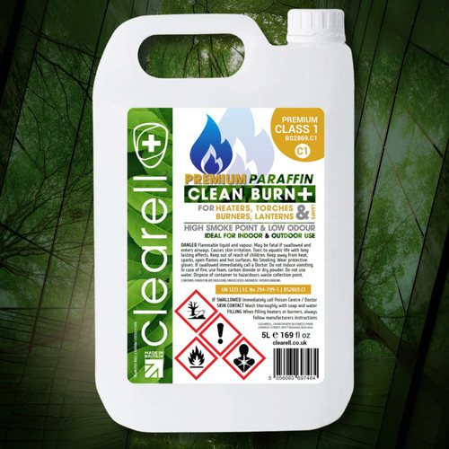 Clearell clean burn - clearell, 5l