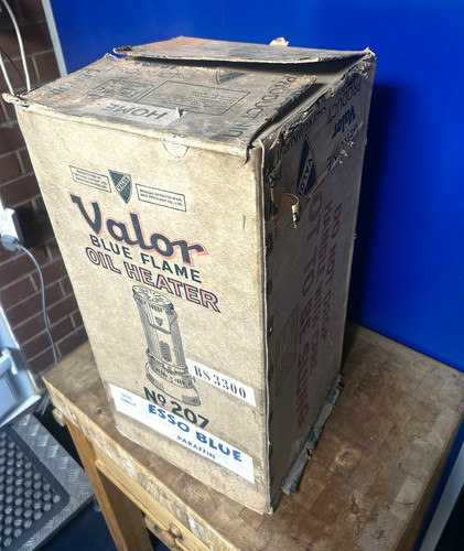 Valor blue flame oil heater - flame,